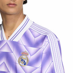 Real Madrid Unisex Lifestyler Fashion Jersey Purple - Adidas outlet