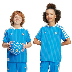 Real Madrid Youth Terrace Icons Jersey Blue - Adidas for sale