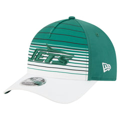 New York Jets New Era Adventure Gradient 9FORTY M-Crown A-Frame Adjustable Hat White/Green