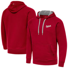 Detroit Red Wings Antigua 2025 NHL Stadium Series Victory Pullover Hoodie - Red - NHL 202455749