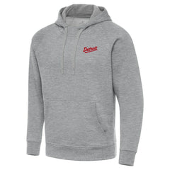 Detroit Red Wings Antigua 2025 NHL Stadium Series Victory Pullover Hoodie - Heather Gray - NHL 202455754