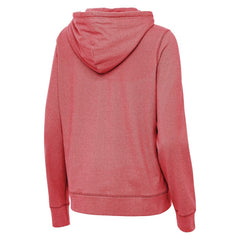 Detroit Red Wings Antigua Women's 2025 NHL Stadium Series Justice Pullover Hoodie - Heather Red - NHL 202455769