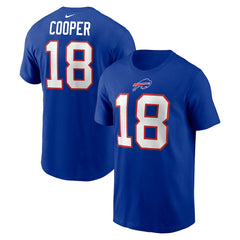 Nike Amari Cooper Buffalo Bills Name & Number T-Shirt Royal