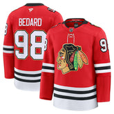 Connor Bedard Chicago Blackhawks Fanatics Centennial Premium Player Jersey - Red - NHL 202458088