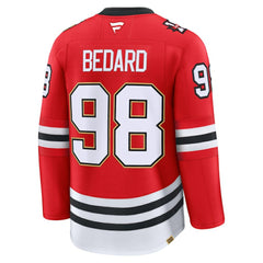 Connor Bedard Chicago Blackhawks Fanatics Centennial Premium Player Jersey - Red - NHL 202458088