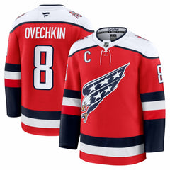Alexander Ovechkin Washington Capitals Fanatics Alternate Premium Player Jersey - Red - NHL 202458107