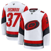 Andrei Svechnikov Carolina Hurricanes Fanatics Away Premium Jersey - White - NHL 202458111