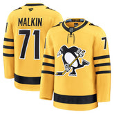 Evgeni Malkin Pittsburgh Penguins Fanatics Alternate Premium Player Jersey - Gold - NHL 202458137
