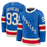 Mika Zibanejad New York Rangers Fanatics Centennial Premium Jersey - Blue - NHL 202458141