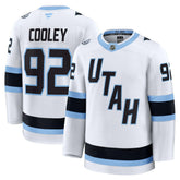Logan Cooley Utah Mammoth Fanatics Away Premium Player Jersey - White - NHL 202458173