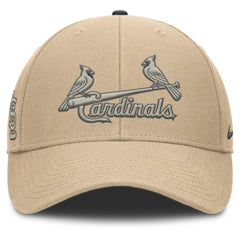 St. Louis Cardinals Nike Rise Adjustable Hat - Khaki - Nike Online