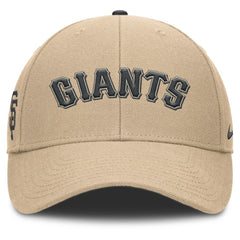San Francisco Giants Nike Rise Adjustable Hat - Khaki - Nike Lifestyle