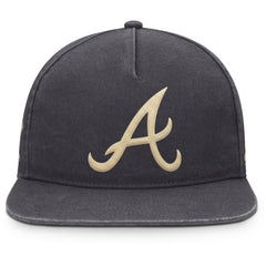 Atlanta Braves Nike Monotone Pro Adjustable Hat - Anthracite - Nike Lifestyle