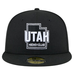Utah Mammoth New Era State Shape 1st Season 59FIFTY Fitted Hat - Black - NHL 202459351