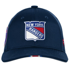 New York Rangers Fanatics Youth 2025 NHL Draft Authentic Pro On-Stage Podium Adjustable Hat - Navy - NHL 202459443