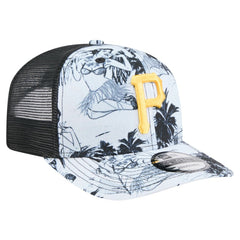 Pittsburgh Pirates New Era Hula Trucker 9SEVENTY Adjustable Hat - Black - New Era on Sale