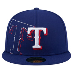 Texas Rangers New Era Yarn Stitch 59FIFTY Fitted Hat - Royal - New Era Sale