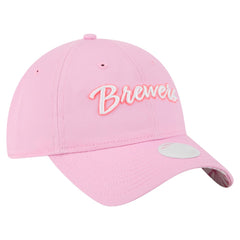 Milwaukee Brewers New Era Women's Mother's Day 9TWENTY Adjustable Hat - Pink - New Era Lifestyle