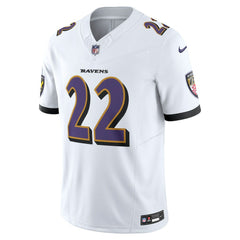 Nike Derrick Henry Baltimore Ravens Vapor F.U.S.E. Limited Jersey White