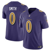 Nike Roquan Smith Baltimore Ravens Alternate 2 Vapor F.U.S.E. Limited Jersey Purple
