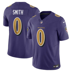 Nike Roquan Smith Baltimore Ravens Alternate 2 Vapor F.U.S.E. Limited Jersey Purple
