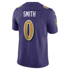Nike Roquan Smith Baltimore Ravens Alternate 2 Vapor F.U.S.E. Limited Jersey Purple