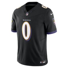 Nike Roquan Smith Baltimore Ravens Alternate Vapor F.U.S.E. Limited Jersey Black