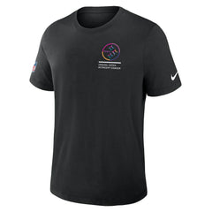 Nike Pittsburgh Steelers Tall 2025 NFL Crucial Catch Tri-Blend Dri-FIT T-Shirt Black