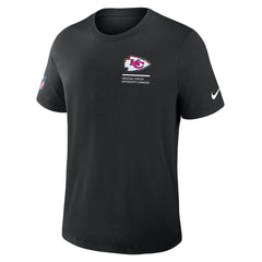 Nike Kansas City Chiefs Tall 2025 NFL Crucial Catch Tri-Blend Dri-FIT T-Shirt Black