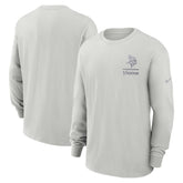 Nike Minnesota Vikings Essential Heavy Max90 Long Sleeve T-Shirt Gray