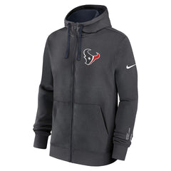 Nike Houston Texans Primetime Club Full-Zip Hoodie Anthracite