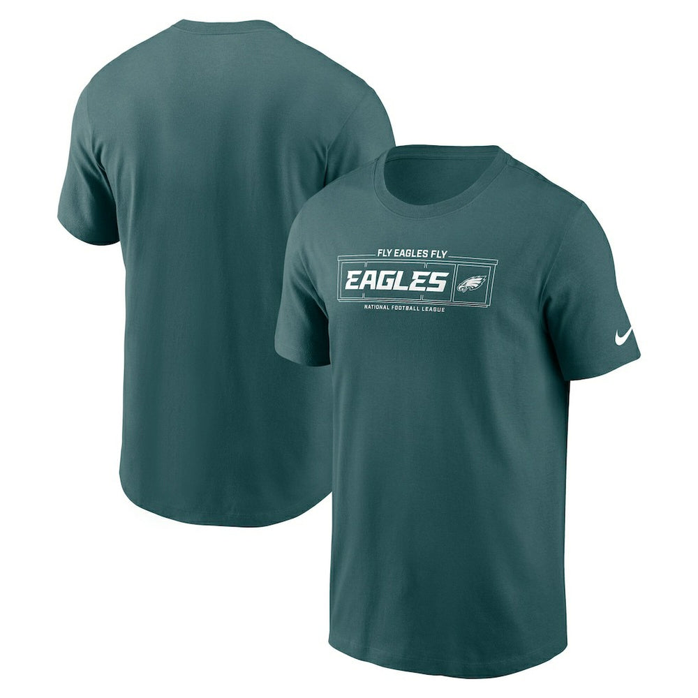 Nike Philadelphia Eagles Primetime Local Essential T-Shirt Midnight Green