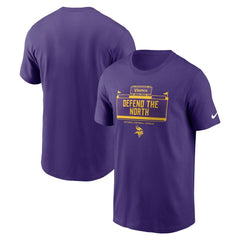Nike Minnesota Vikings Primetime Local Essential T-Shirt Purple