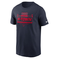 Nike Houston Texans Primetime Local Essential T-Shirt Navy