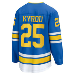 Jordan Kyrou St. Louis Blues Fanatics Home Breakaway Player Jersey - Blue - NHL 202461853