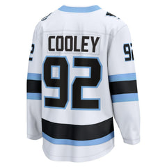 Logan Cooley Utah Mammoth Fanatics Away Breakaway Player Jersey - White - NHL 202461933
