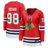 Connor Bedard Chicago Blackhawks Fanatics Women's Centennial Breakaway Player Jersey - Red - NHL 202462116