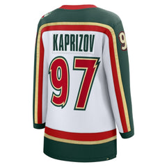 Kirill Kaprizov Minnesota Wild Fanatics Women's 25th Anniversary Breakaway Player Jersey - White - NHL 202462195