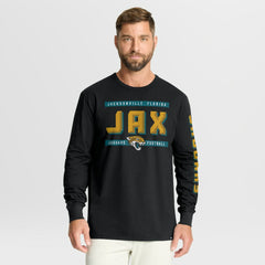 Fanatics Jacksonville Jaguars Hometown Sweep Legacy Long Sleeve T-Shirt Black