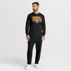 Fanatics Minnesota Vikings Hometown Sweep Legacy Long Sleeve T-Shirt Black