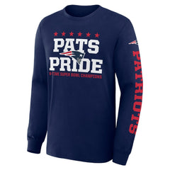 Fanatics New England Patriots Hometown Sweep Legacy Long Sleeve T-Shirt Navy