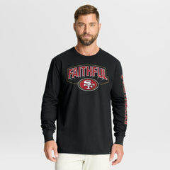 Fanatics San Francisco 49ers Hometown Sweep Legacy Long Sleeve T-Shirt Black