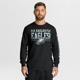 Fanatics Philadelphia Eagles Hometown Sweep Legacy Long Sleeve T-Shirt Black