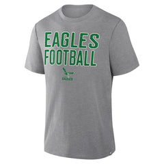 Fanatics Philadelphia Eagles First Down Tribute Tri-Blend T-Shirt Heather Gray