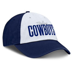 Fanatics Dallas Cowboys Women's Fanzone Adjustable Hat White/Navy