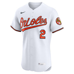 Gunnar Henderson Baltimore Orioles Nike Home Elite Jersey - White - Nike on Sale