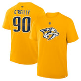 Ryan O'Reilly Nashville Predators Fanatics Authentic Stack Name & Number T-Shirt - Gold - NHL 202466852