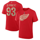 Alex DeBrincat Detroit Red Wings Fanatics Authentic Stack Name & Number T-Shirt - Red - NHL 202466943