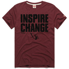 Arizona Cardinals Homage Unisex 2024 Inspire Change Tri-Blend T-Shirt Cardinal
