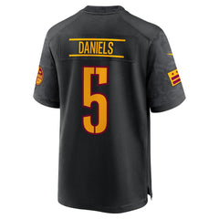 Nike Jayden Daniels Washington Commanders Alternate Game Player Jersey Black